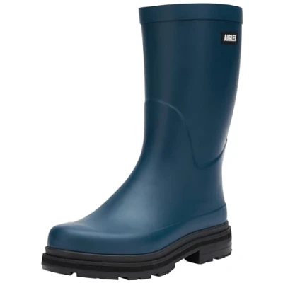 Afbeelding van Aigle Heren Mid Rain M regenlaarzen, Storm blue, 42 EU, Blauw, EU