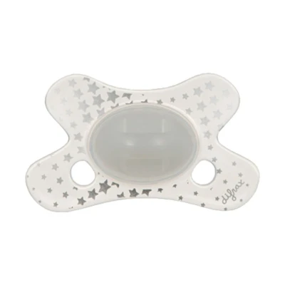 Afbeelding van Difrax Fopspeen Natural 6+ Maanden Glow in the Dark