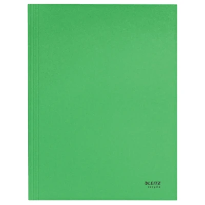 Afbeelding van Leitz 3906 Recycle 3 klepsmap Karton Klimaatneutraal Groen per 50
