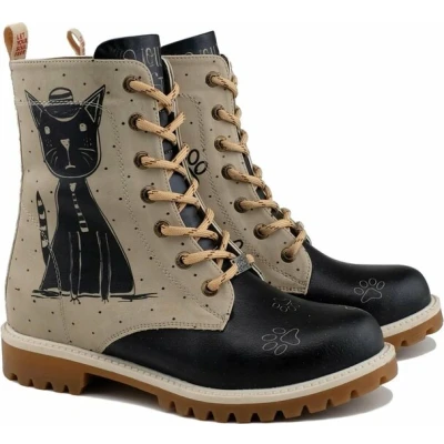 Afbeelding van GOBY Cat Detectives Boots Sneakers Laarzen Hoge kwaliteit Handmade Maat 40