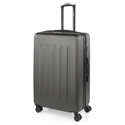 Afbeelding van SKPAT Grote Koffer Trolley Reiskoffer van SKPAT. Groot 4 Wielen Combinatieslot. ABS harde schaal 175170, Antraciet