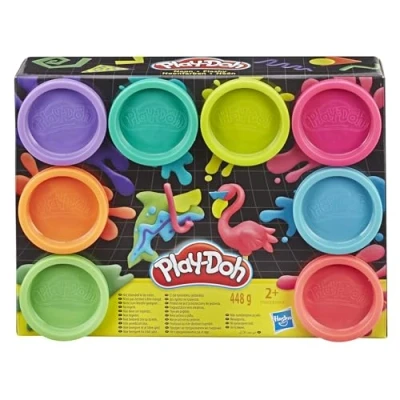 Afbeelding van Play Doh Regenboog Kleuren 8 Potjes Klei