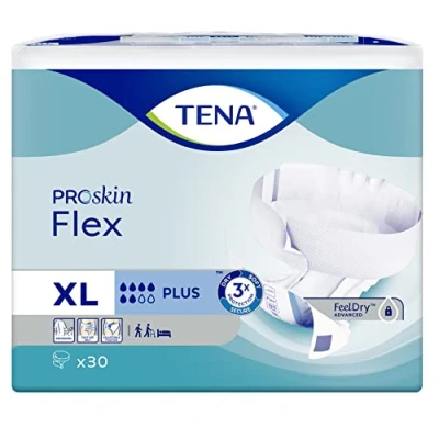Afbeelding van Tena Flex Plus XL 3 pakken van 30 stuks