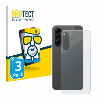 Afbeelding van BROTECT Screenprotector voor Samsung Galaxy A56 (Achterkant) Folie Beschermfolie Beschermglas matte (3 Stuks)