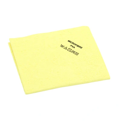 Afbeelding van PVA Microvezeldoek Geel 5 stuks 38x35 cm Streeploos &amp; Ultra absorberend