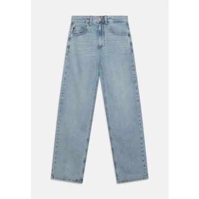 Afbeelding van Name it broek meisjes light blue bleached NKFrose maat 128