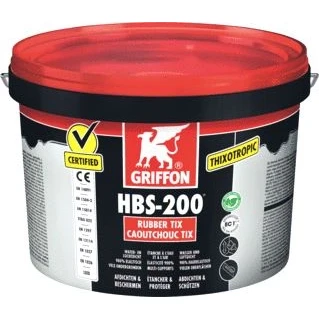 Afbeelding van Griffon hbs 200 rubber tix 5 liter
