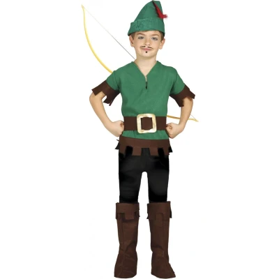 Afbeelding van Fiestas Guirca Verkleedpak Robin Hood Polyester Maat 7 9 Jaar