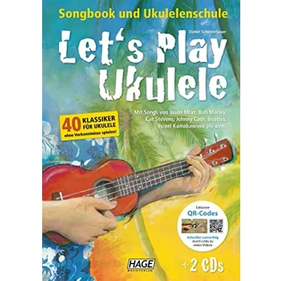 Afbeelding van Let&#039;s Play Ukulele (mit 2 CDs): Songbook und Ukulelenschule