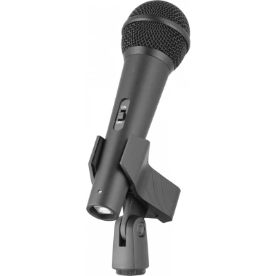Afbeelding van Stagg SUM20 dynamische USM microfoon set met klem, tafelstatief en USB kabel