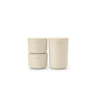 Afbeelding van Brabantia ReNew opbergpot (set van 3)
