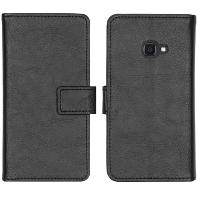 Afbeelding van Samsung Galaxy Xcover 4S Hoesje Kunstleder iMoshion Bookcase Zwart Telefoonhoesje