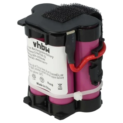 Afbeelding van vhbw Accu compatibel met Husqvarna Automower 105, 308x, 305, 308 robotmaaier, accessoires, reserveaccu (2000mAh, 18V, Li Ion)