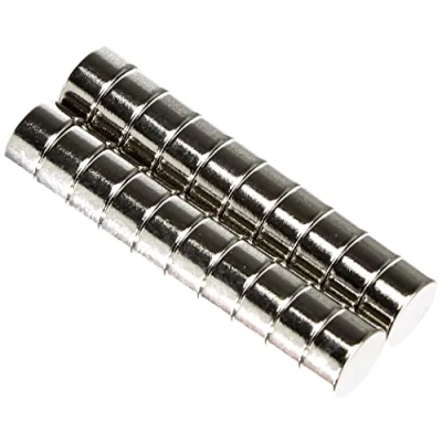 Afbeelding van First4Magnets F643 25 6 mm diameter x 3 dik N42 neodymiummagneet 0,9 kg aantrekkingskracht, 20 stuks