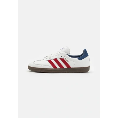 Afbeelding van adidas Originals Samba OG Sneakers laag, Maat: 35.5, Core white/team victory red/night indigo Leer