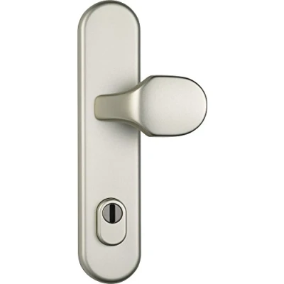 Afbeelding van ABUS HLZS814 F2 EK beschermfitting met cilinderbescherming rond, nieuwzilver, 374050