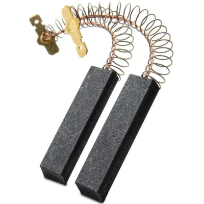 Afbeelding van Motorkoolborstels koolborstels koolstiften [2 stuks] reserveonderdelen voor de reparatie van wasmachines Bosch Siemens Constructa geschikt als 605694 00605694
