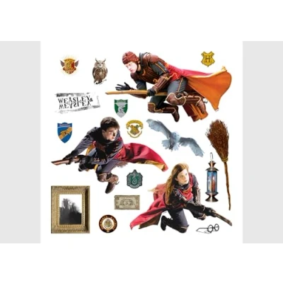 Afbeelding van Harry Potter muurstickers voor de kinderkamer, muursticker jonge decoratie van AG Design 30 x cm ADKS 3830