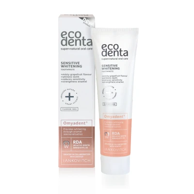 Afbeelding van Ecodenta Sensitive Whitening Tandpasta 100ML