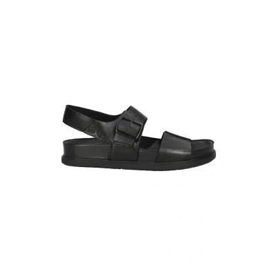 Afbeelding van Clarks Originals Torford Strap Sandalen, Heren, Maat: 44, Schwarz Leer