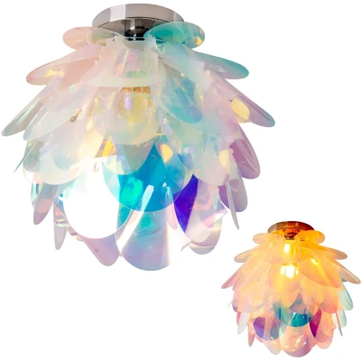 Afbeelding van näve Plafondlamp Fora E27 max. 40 W, kleur: iriserend, materiaal: metaal, kunststof, d: cm (1 stuk)