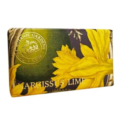 Afbeelding van Royal Botanical Gardens, Kew Narcissus Lime Luxury Shea Butter Soap 240g