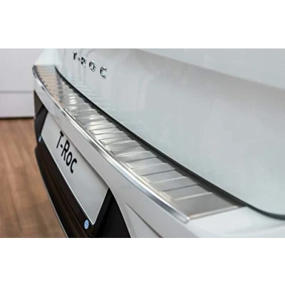 Afbeelding van T ROC Roestvrij staal Chrome Achterbumper Protector Scratch Guard (vanaf 2017)