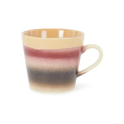 Afbeelding van HKLiving 70&#039;s Cappuccino Mok Sunset (pre order eind okt.)