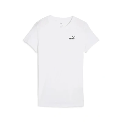 Afbeelding van Puma Tshirt basic, Dames, Maat: 42, Weiss