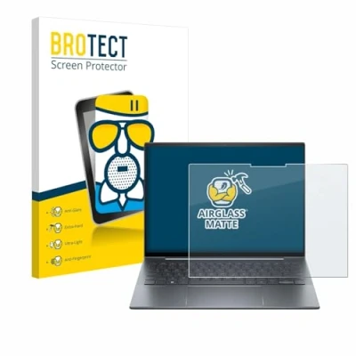 Afbeelding van BROTECT Antireflecterende Glas Screen Protector Mat voor HP Dragonfly 13.5&quot; G4 Schermbeschermer [Beschermglas Folie niet Gehard Glas]