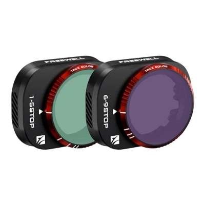 Afbeelding van Freewell Variabele ND VND1 5 Stop, VND6 9 Stop 2 Pack Run&amp;Gun Camera Lens Filters Compatibel met Mini 4 Pro