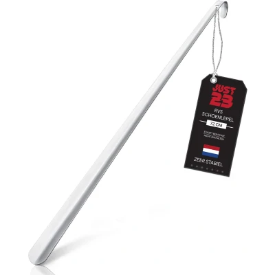 Afbeelding van JUST23 Staande Schoenlepel Lang RVS 72 cm Comfort en Gemak op Hoogte