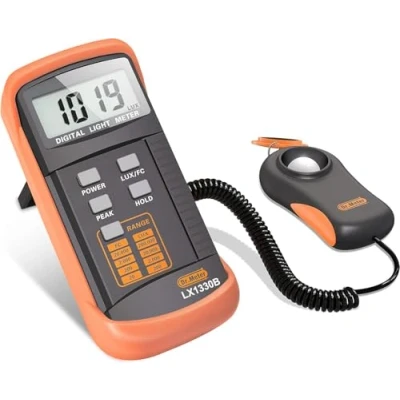 Afbeelding van Digitale luxmeter, Dr. meter lichtmeter belichtingsmeter verlichtingssterkte 0 200.000 lux met hoge nauwkeurigheid, snelle respons en data hold