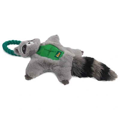 Afbeelding van All For Paws Safari Air Raccon Hondenspeelgoed 50 cm Grijs