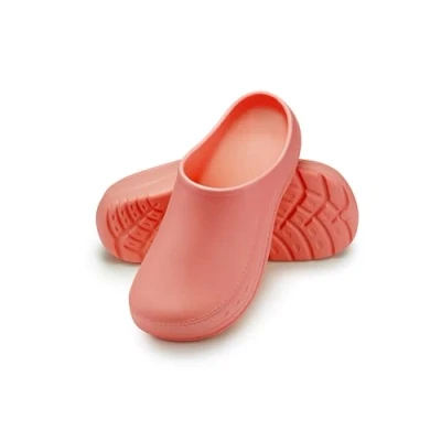 Afbeelding van ESTRO Tuinklompen Dames Tuinschoenen Heren Sanitaire Klompen Unisex Gom Schoenen Zomer CC01 (40, Perzik)