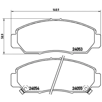 Afbeelding van Brembo Remblokset P 28 047