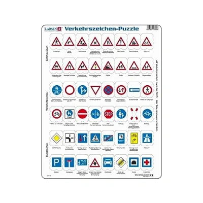 Afbeelding van Puzzel verkeersborden Duitsland