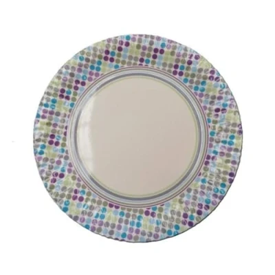 Afbeelding van ALMACENESADAN, 5121 verjaardagsfeestje, verpakking met 8 papieren borden, 23 cm, gelicentieerd product (Topos)