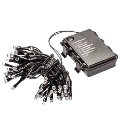 Afbeelding van Ideen mit Herz Led lichtsnoer warm wit binnen en buiten 8 verschillende verlichtingsmodi incl. timer (24 leds)