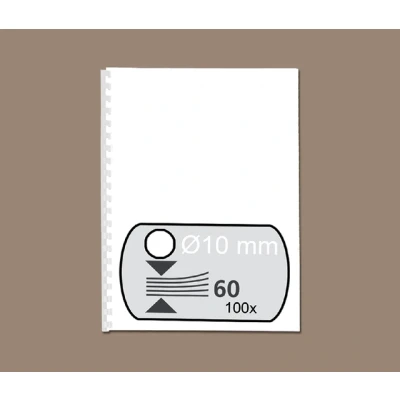 Afbeelding van GBC COMBBIND 10MM WIT D100X