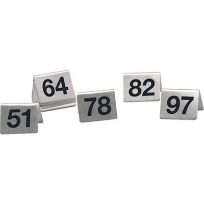 Afbeelding van tafelnummer set (51 100), 705055, HVS Select