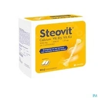 Afbeelding van Steovit Calcium Vitamine D3 en K2 84x2 Tabletten