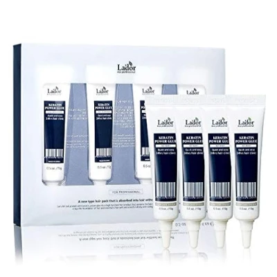 Afbeelding van [Lador] Keratine power lijm Haar Ampullen (Keratine ampul) 15ml x 4ea