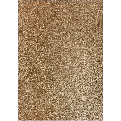 Afbeelding van Eazycraft Glitterpapier A4 Rosegoud (5st)