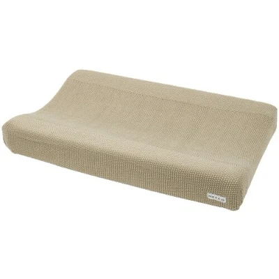 Afbeelding van Meyco Aankleedkussenhoes Mini Relief Sand GOTS