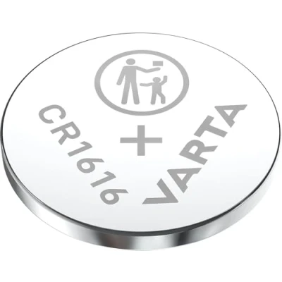Afbeelding van Varta batterijen Electronics CR1616 Lithium knoopcel verpakking met 1 in originele blisterverpakking van exemplaar, zilver