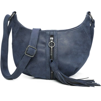 Afbeelding van Fritzi aus Preußen Schoudertas Vintage Race02 Hobo True Blue Blauw