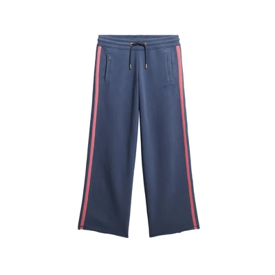 Afbeelding van Superdry Athletic Essentials LOGO Straight Joggers Trainingsbroek, Dames, Maat: 42, Lauren navy