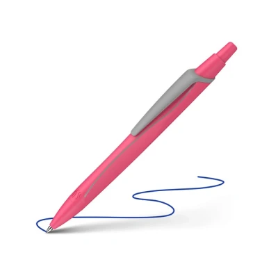 Afbeelding van Schneider, zz3_ARCHIV_Pen_to_pen, Biros Reco roze Schrijfkleur blauw, 1 st. (Roze, 1 x)