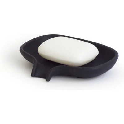 Afbeelding van Bosign zeepbakje Soap Saver Flow ZWART 13,5 x 10,5 cm